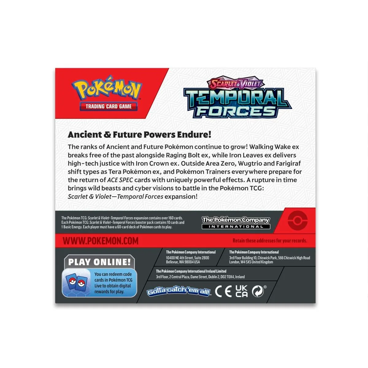 Pokémon TCG: Scarlet & Violet 05 Temporal Forces- Booster Display 36 Packs - Image 3